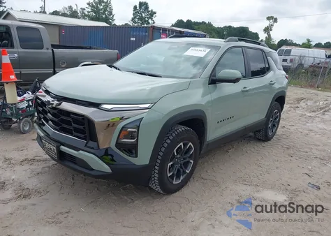 2025 Chevrolet Equinox Awd Activ из США, поврежденный, VIN 3GNAXSEG9SL280872